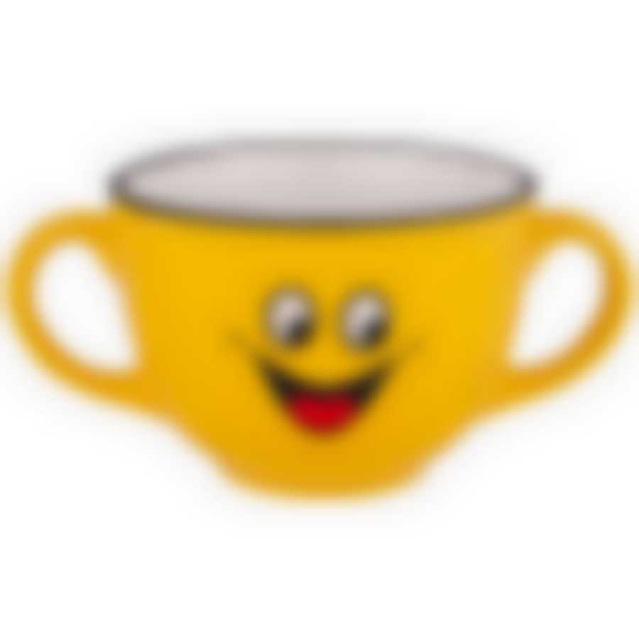 БУЛЬОННИЦА С РУЧКАМИ КОЛЛЕКЦИЯ "ВЕСЕЛЫЙ СМАЙЛИК" 400 МЛ 11*7 СМ