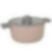 Кастрюля литая 5,2л стеклянная крышка Stella ТМ KUKMARA, кск52а