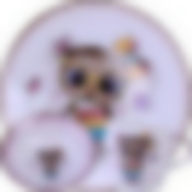 Детский набор посуды 3пр Совенок LR