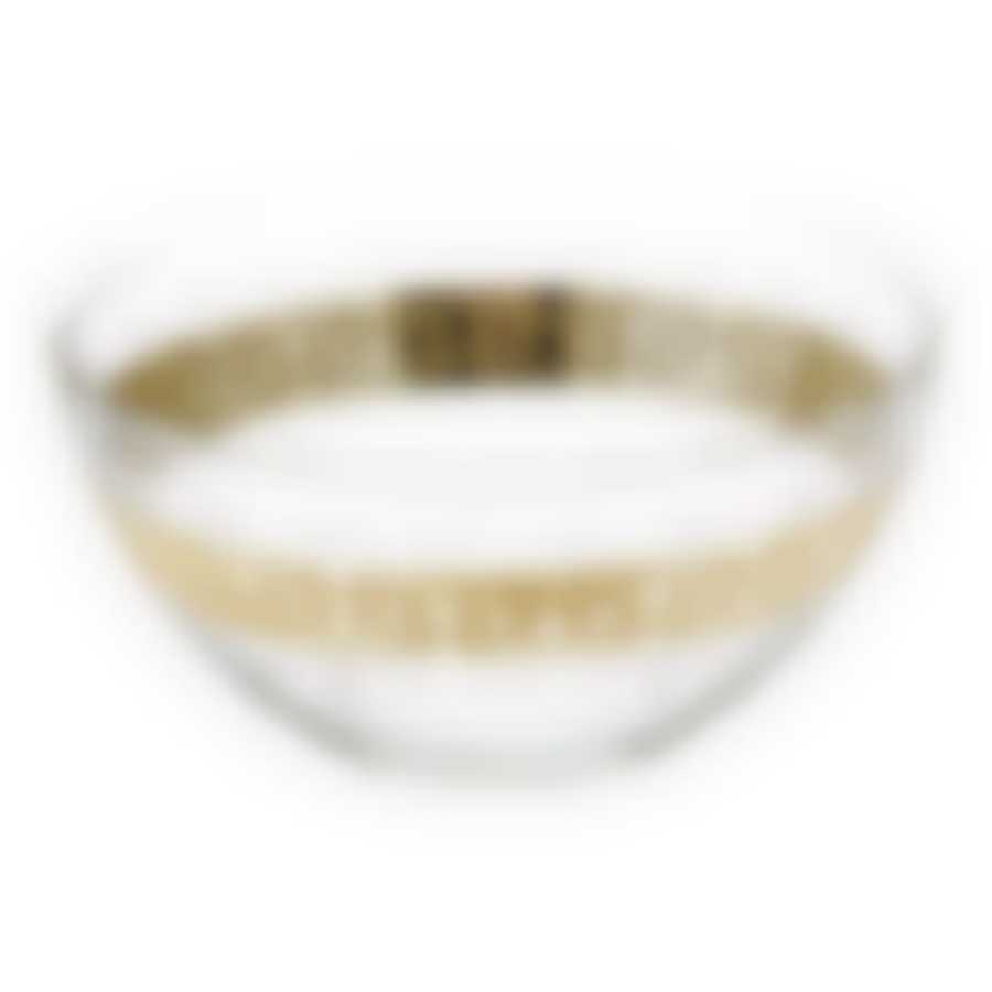 Cалатник 18.5 см с рисунком Меандр