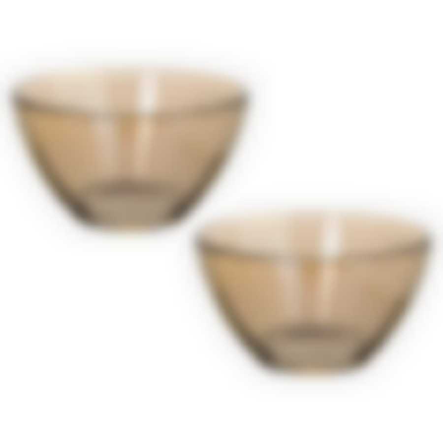 Набор из 2-х салатников 11 см Золотистый мёд