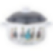 Кастрюля agness эмалированная с эмал.крышкой серия Family farm , 3.6 л, 22*13 см