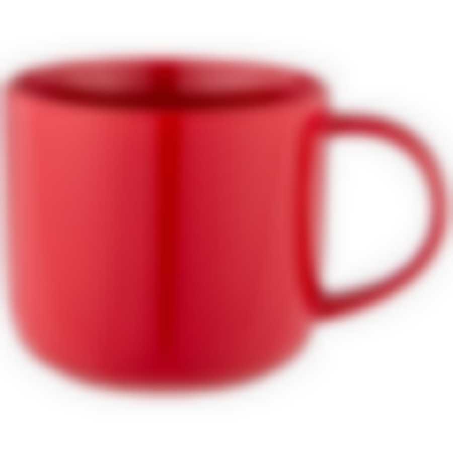 Кружка bronco Luster 440 мл красная 