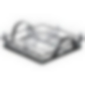 Менажница 4 секции на метал. подставке