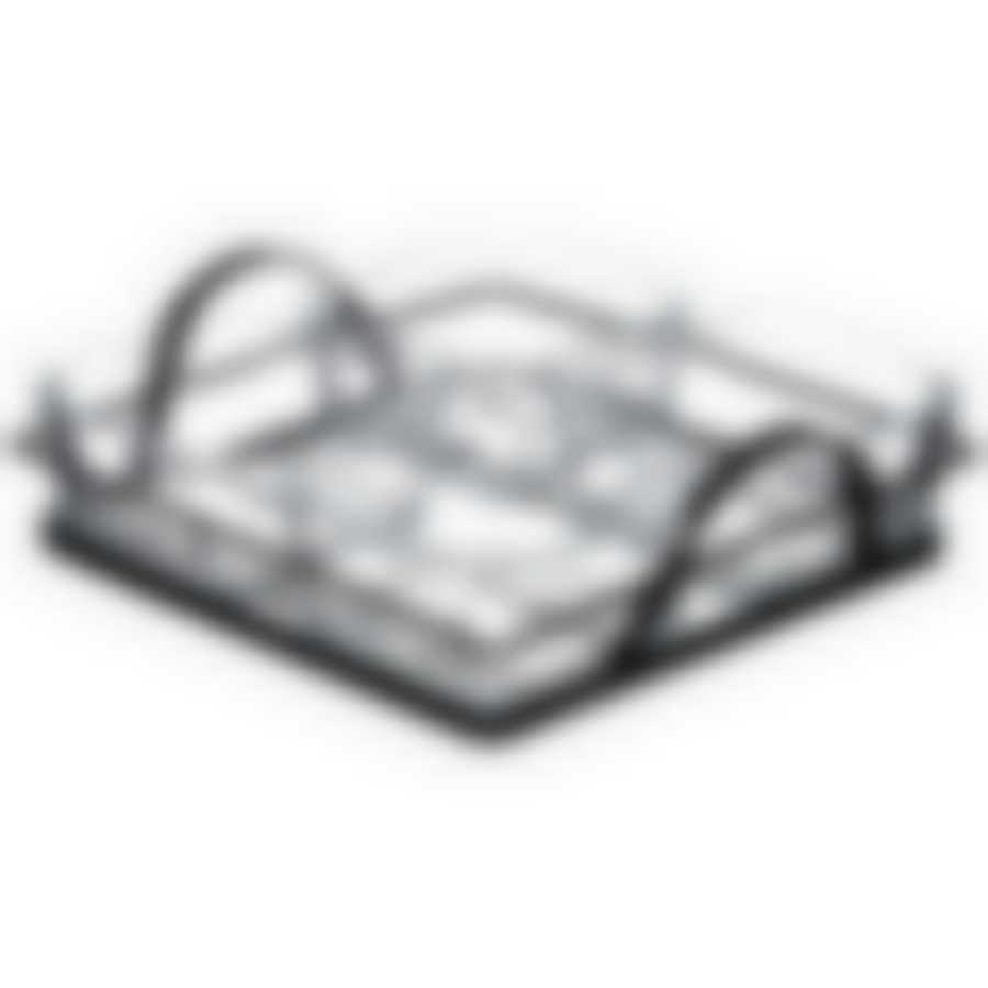 Менажница 4 секции на метал. подставке