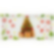 Блюдо для сервировки коллекция Рождественская сказка 25*15 см