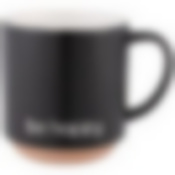 Кружка Be happy 410 мл черная