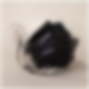 Икорница Черный лебедь 11*7*8,5 см