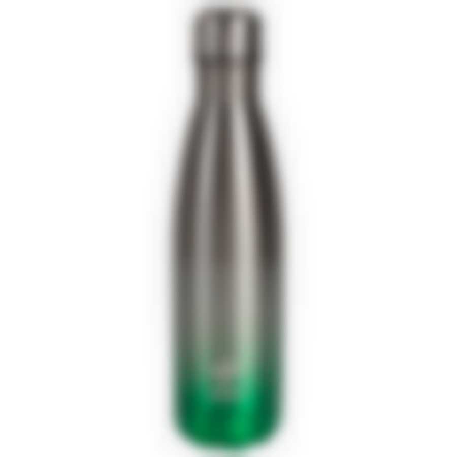 Термобутылка, объём: 500 мл, цвет: зелёный градиент