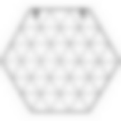 Органайзер-решетка Гексагон (10 клипс в комплекте)