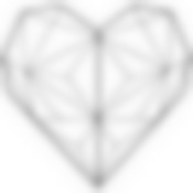 Органайзер-решетка Сердце (10 клипс в комплекте)