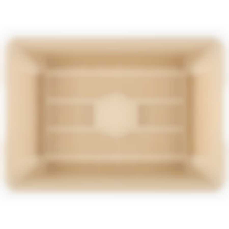 Лоток глубокий с сеткой 36*25*9 см., бежевый