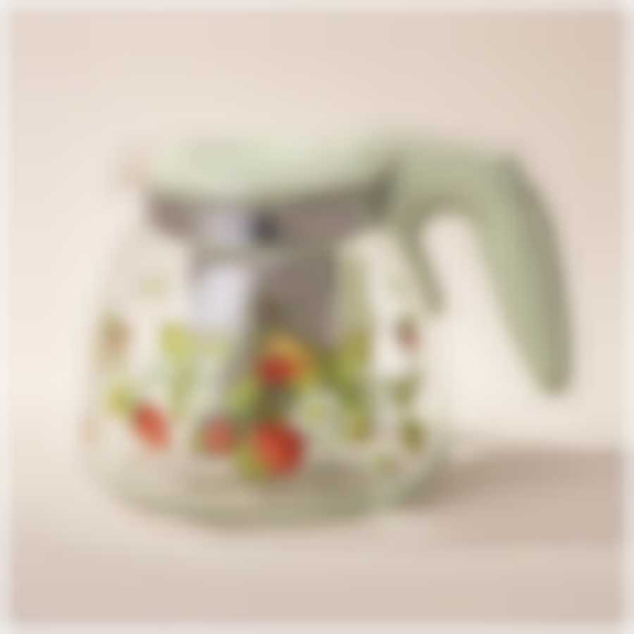 Заварочный чайник agness с фильтром Земляника 900 мл.