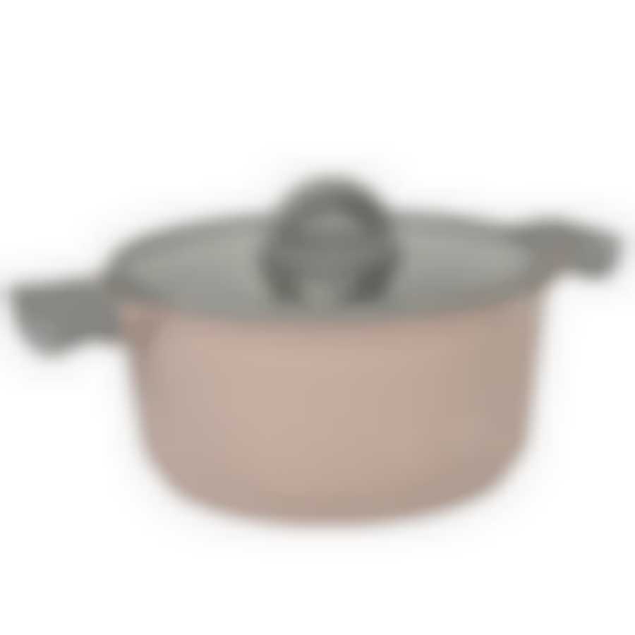 Кастрюля литая 3,2л стеклянная крышка Stella ТМ KUKMARA, кск32а