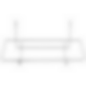 Держатель для бумажного полотенца навесной FORTUNA PR-05, 27,5*15,5*13 см