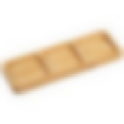 Менажница трехсекционая 30*10*1,8 см (берёза)