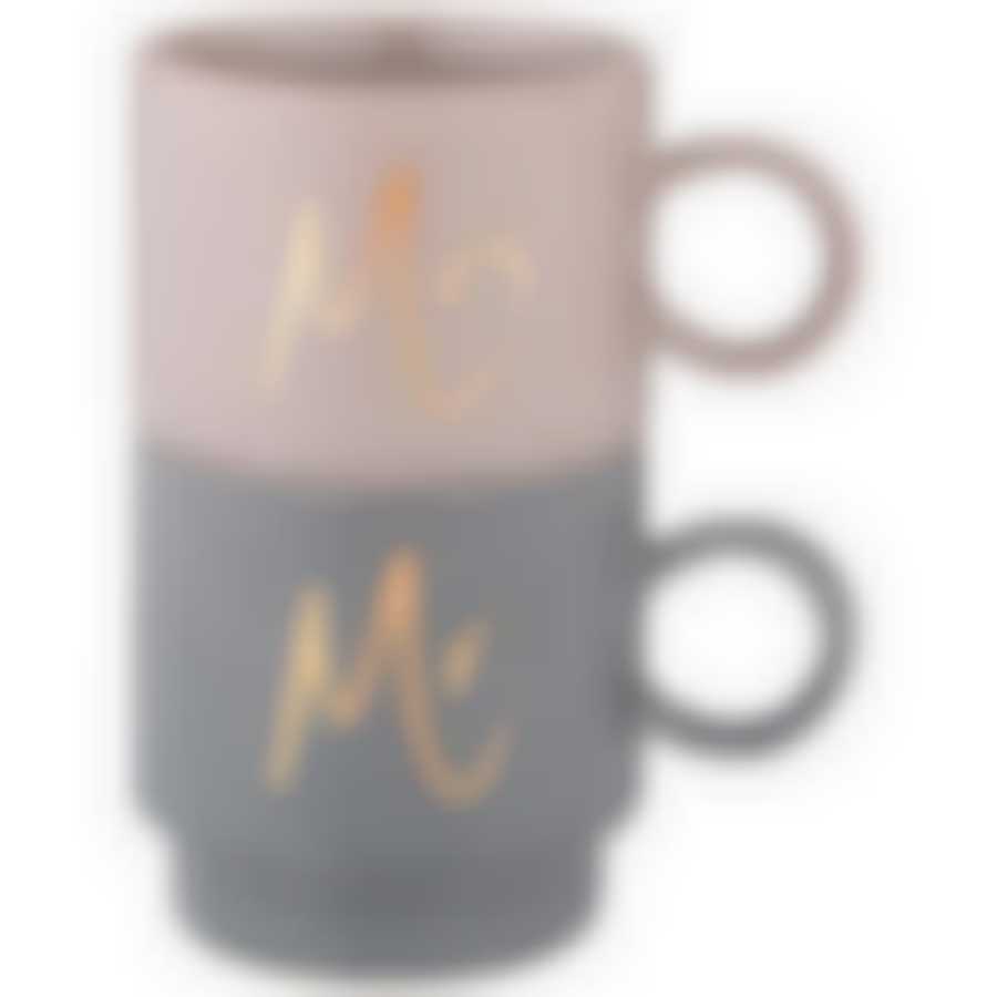 Набор кружек из 2 шт. Mrs&mr 400 мл