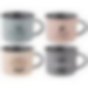 Набор кружек из 4 шт Coffee 160 мл