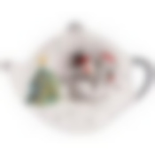 Подставка под чайные пакетики agness “с новым годом!" 12*8,5*1,5 см 