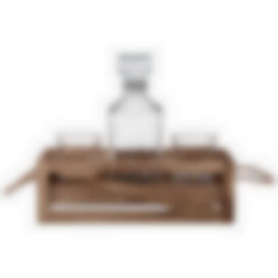 Набор для виски на деревянной подставка 3 пр. 900мл/240мл