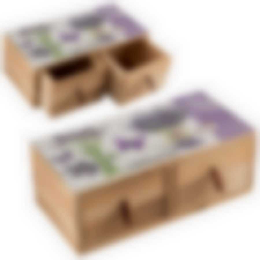 Шкатулка "Лаванда", дерево, 24х12х9 см