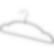 Набор вешалок металлических с ПВХ покрытием, 5 шт, цвет черный