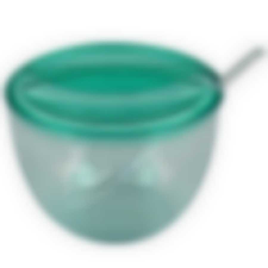 Сахарница "Fresh" (мята полупрозрачный). Размер 12х10х9 см. NEW