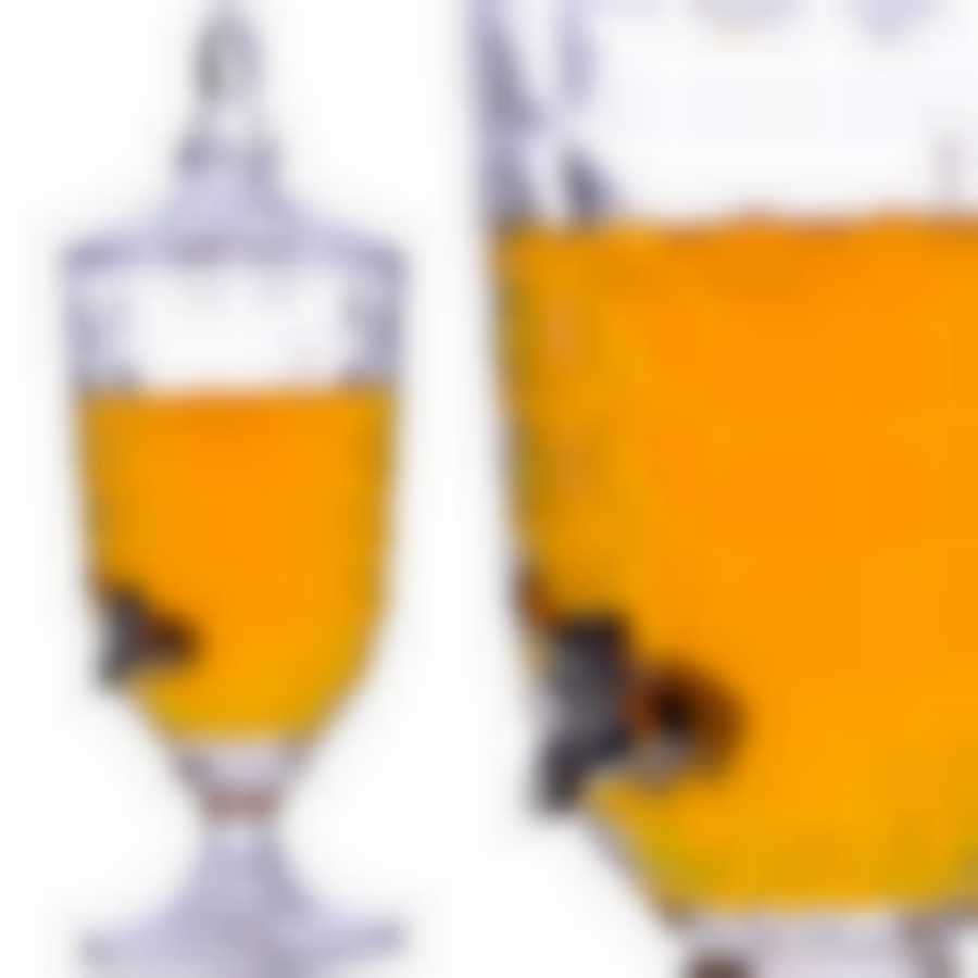 Лимонадница 4,8л стекло/пластик LR