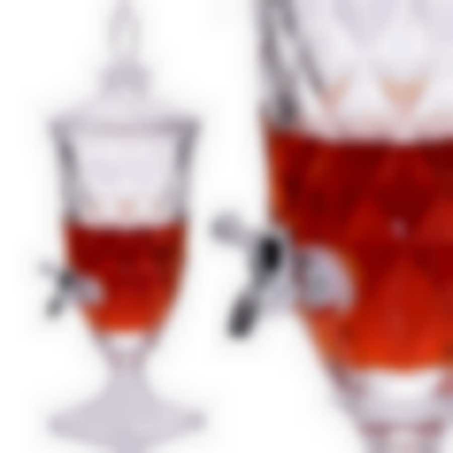 Лимонадница 1,8л стекло/пластик LR