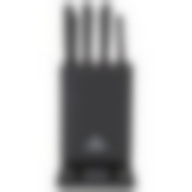 Набор ножей agness с ножницами и мусатом на пластиковой подставке, 8 предметов