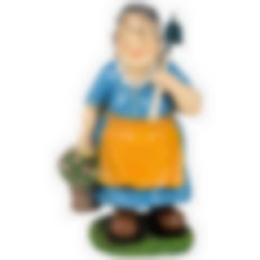 Фигурка садовая "Бабка с тяпкой" H-65 см