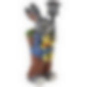 Фигурка садовая "Заяц с  фонарем" Н-58см