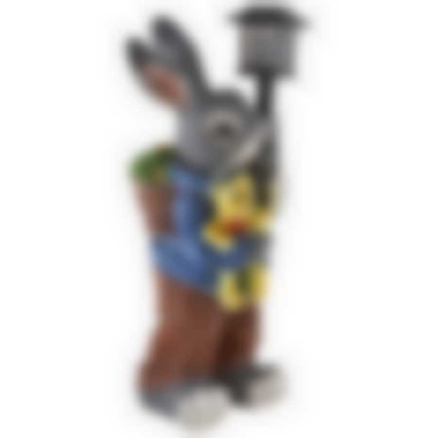 Фигурка садовая "Заяц с  фонарем" Н-58см