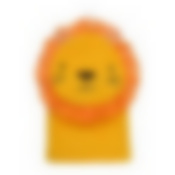 Мочалка варежка для нежной и чувствительной кожи "Лев", 23х13 см, soft