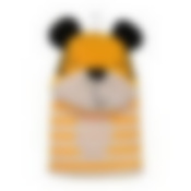 Мочалка варежка для нежной и чувствительной кожи "Тигр", 23х13 см, soft