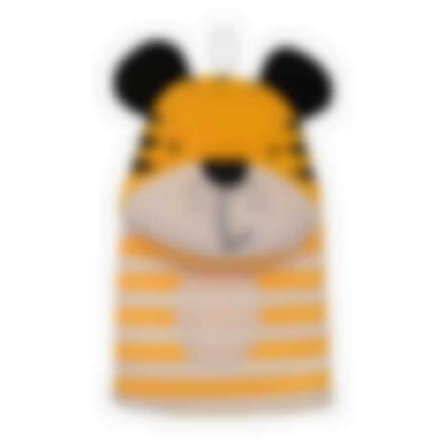 Мочалка варежка для нежной и чувствительной кожи "Тигр", 23х13 см, soft