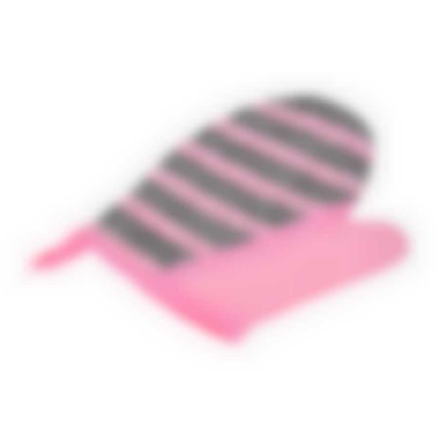 Мочалка "Женская" варежка, двусторонняя, 18х22 см, medium/soft