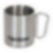 Термокружка 200 мл, складная ручка-карабин, нержавеющая сталь