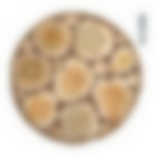 Панно можжевеловое, круг, D=30 см, с канатом