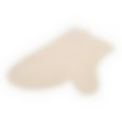 Рукавица для сауны белая