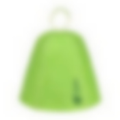 Шапка  с узором и вертикальным логотипом Банные штучки