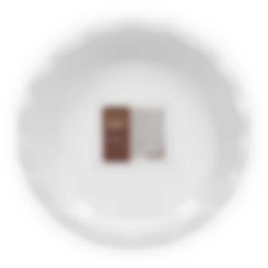 Форма керамическая для запекания, круглая, с фигурным краем