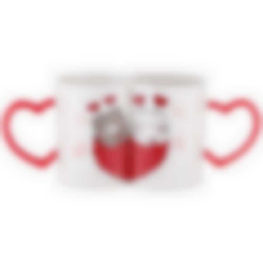 Набор из 2 кружек Счастливы вместе 260 мл