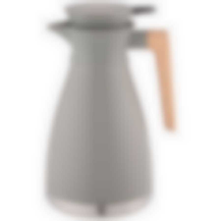 Вакуумный кувшин agness из нерж.стали 1,5л цвет серебро