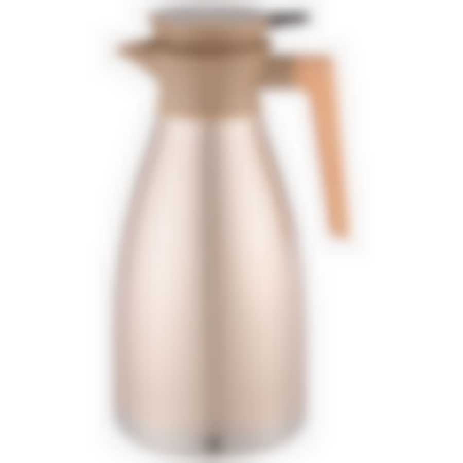 Вакуумный кувшин agness из нерж.стали 2,0л цвет бронзовый