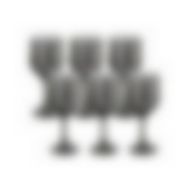 Набор 6 бокалов д/вина Сияющий графит 240 мл