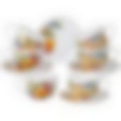 Чайный набор lefard Fruit basket на 6 пер. 12 пр. 330 мл 