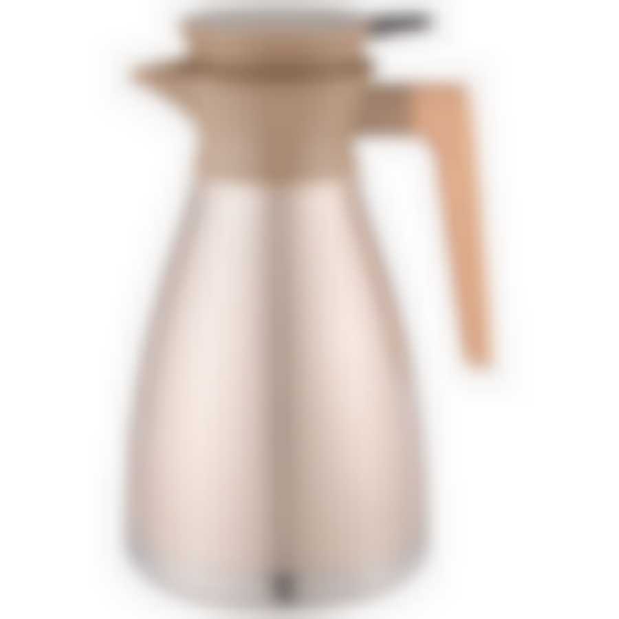 Вакуумный кувшин agness из нерж.стали 1,5л цвет бронзовый