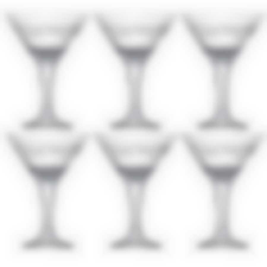 Набор 6-ти бокалов д/мартини Флёр new 170 мл