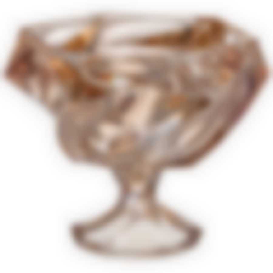 Блюдо на ножке Bohema amber диаметр=26 см высота=22 см